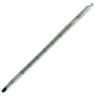 Термометр стеклянный, спиртовой -10 +110°C