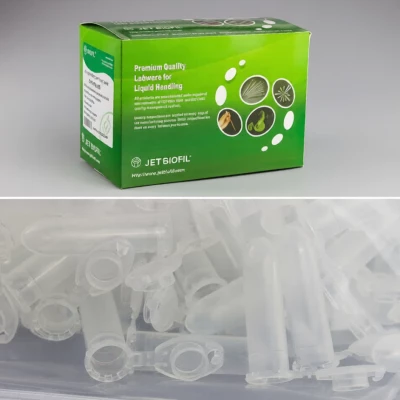 Микропробирка 2 мл , тип Эппендорф, с делениями, стерильная ,без ДНКаз и РНКаз, п/п, Jet Bio-Filtration (уп.500шт)