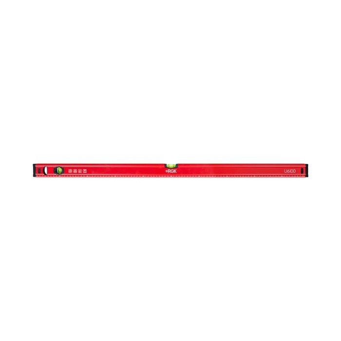 Пузырьковый строительный уровень с магнитом RGK U6100 1 м (100 см)