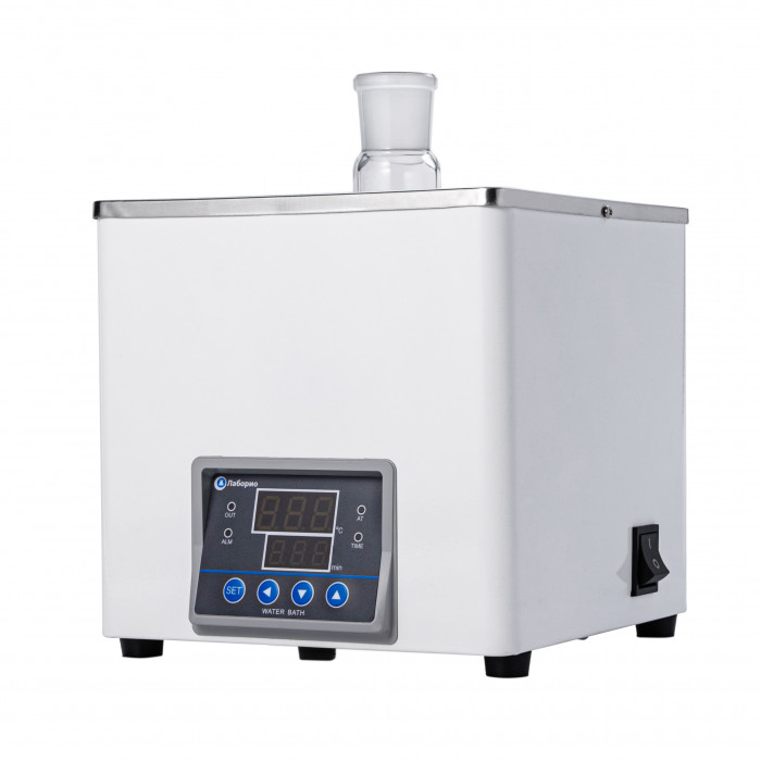 Баня водяная 3 л, рабочая камера 160х160х30 мм, мощность 300 W, нагрев 100°C, Лаборио WB100-1C