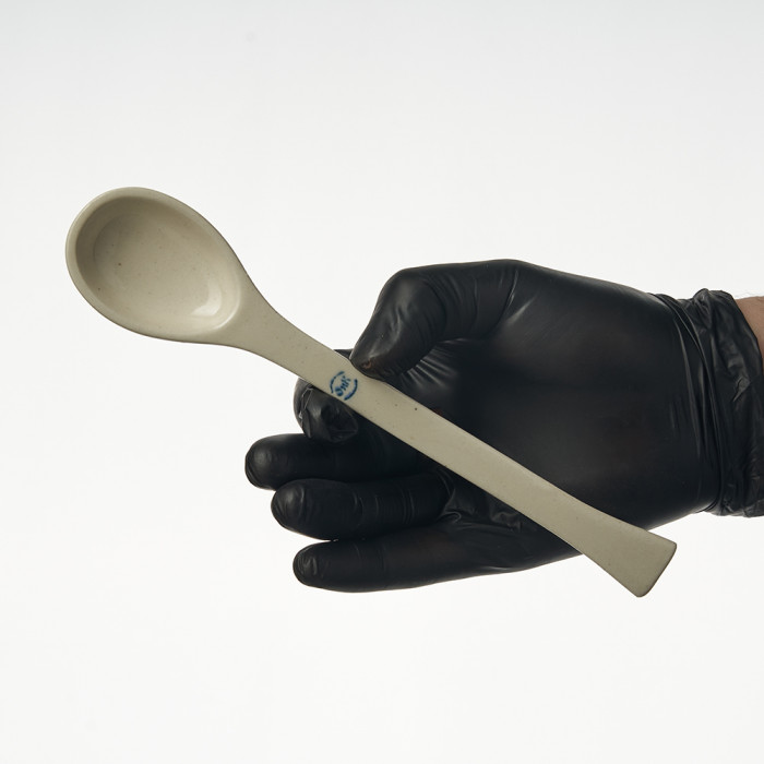 Ложка фарфоровая №4 (250 мм х 50 мм), ГОСТ 9147-80