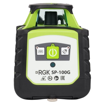 Ротационный нивелир RGK SP-100G с поверкой