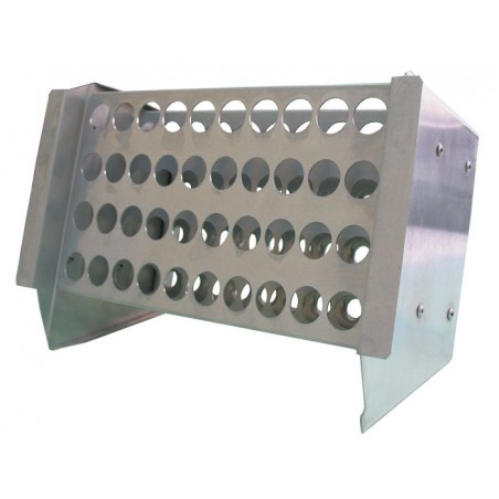 Штатив металлический для пробирок до 18 мм, 40 гнезд, ШМ-40/18, M. Med ...