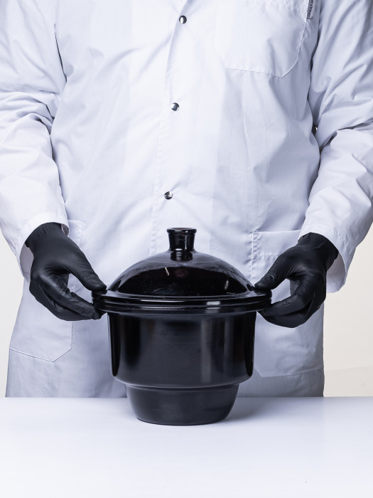 Эксикатор без крана 2-150 мм, темное стекло