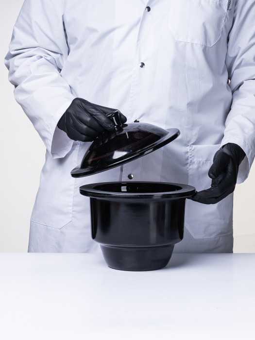 Эксикатор без крана 2-150 мм, темное стекло