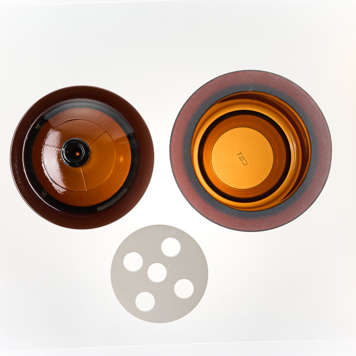 Эксикатор без крана 2-150 мм, темное стекло