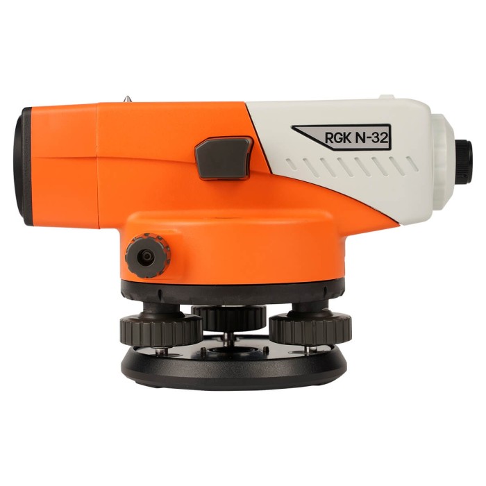 Комплект оптический нивелир RGK N-32 с поверкой + штатив S6-N + рейка AMO S4