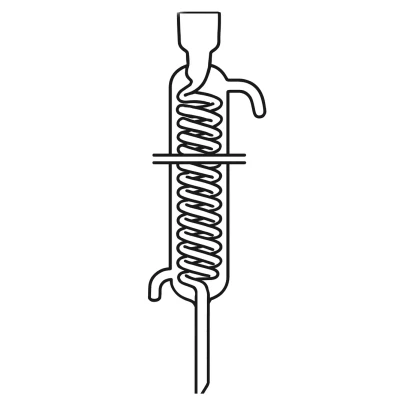 Холодильник спиральный ХСН-600 ТС, Грэхэма без шлифов, 600 мм