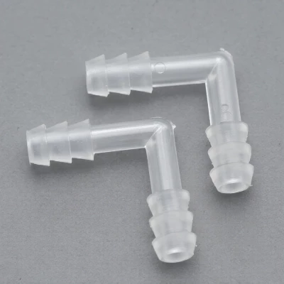 Переходник Г-образный, наружный диаметр 4, п/п, Kartell, уп.10 шт