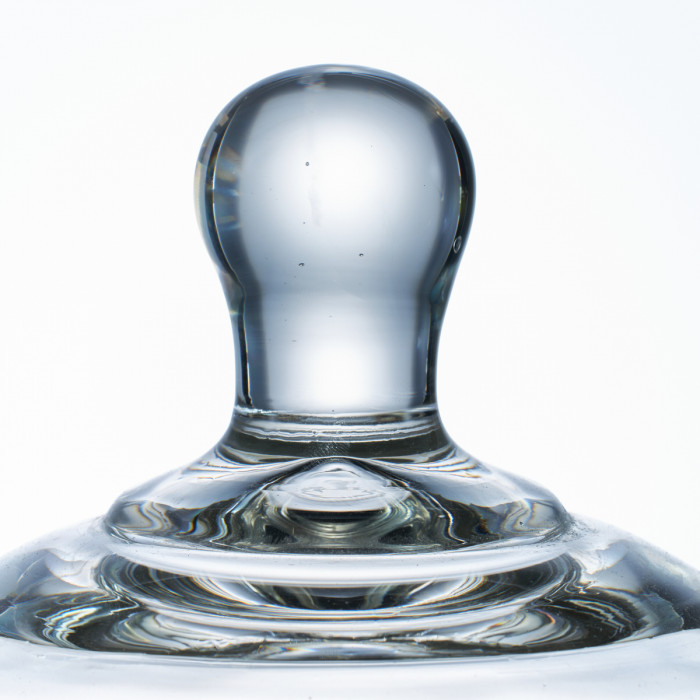 Колпак лабораторный 150×200 мм, стеклянный, с ручкой сверху