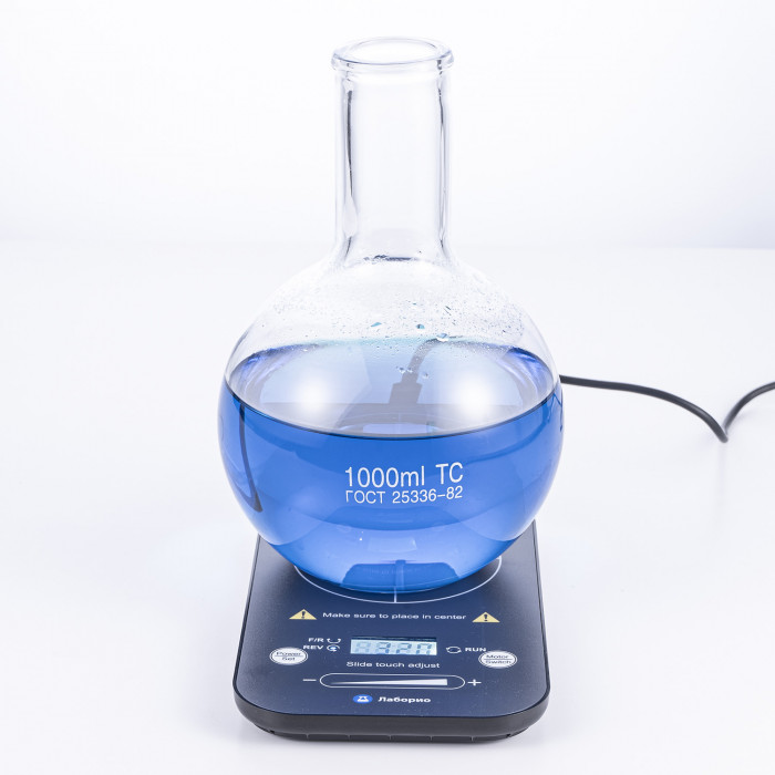 Магнитная мешалка 1000 мл, ультратонкая, Atomic Lab  MMM-15