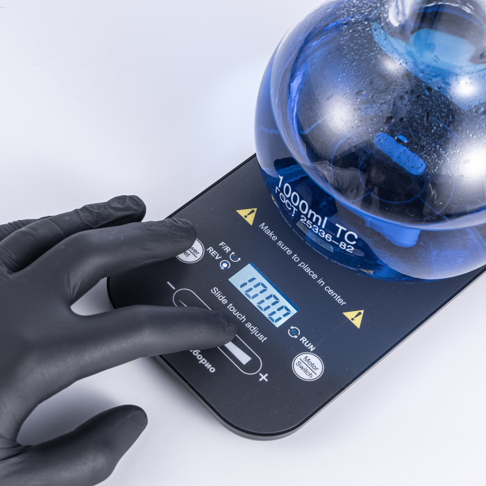 Магнитная мешалка 1000 мл, ультратонкая, Atomic Lab  MMM-15