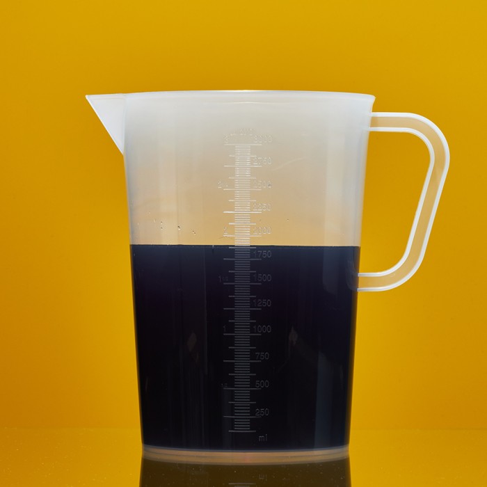 Стакан с ручкой 3500 мл, п/п, Лаборио