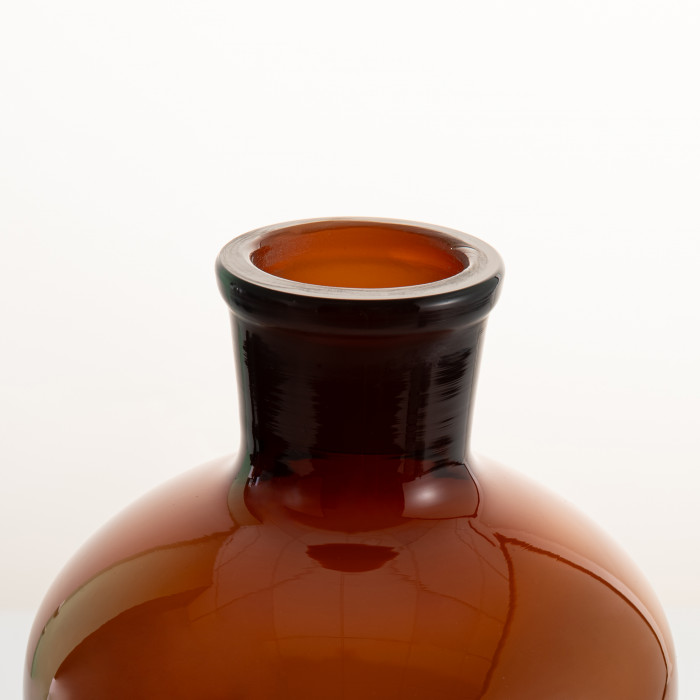 Склянка для реактивов СТУ-60 из темного стекла с узкой горловиной и притертой пробкой 60 мл