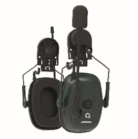 О2 Aircom 1001 c креплением на каску и встроенной рацией