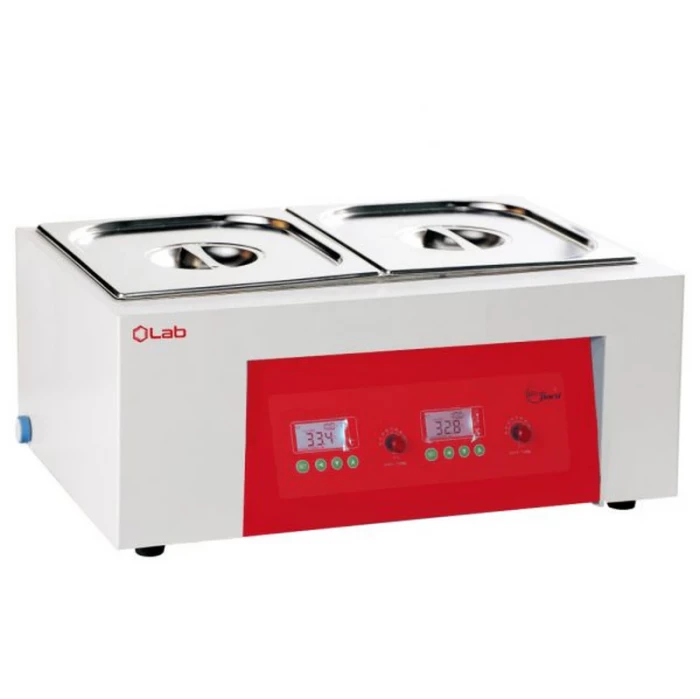 Баня водяная двойная 2+2 места серии Clarity WBSP-0505, 5 л, Токр+5..100°C