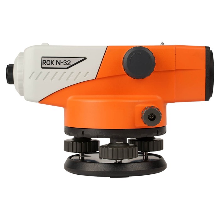 Комплект оптический нивелир RGK N-32 с поверкой + штатив S6-N + рейка RGK TS-7