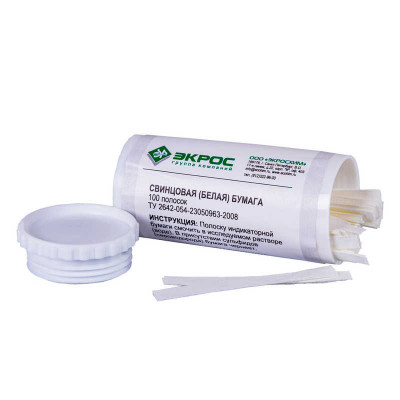 Бумага индикаторная лакмусовая синяя уп. 100 шт.