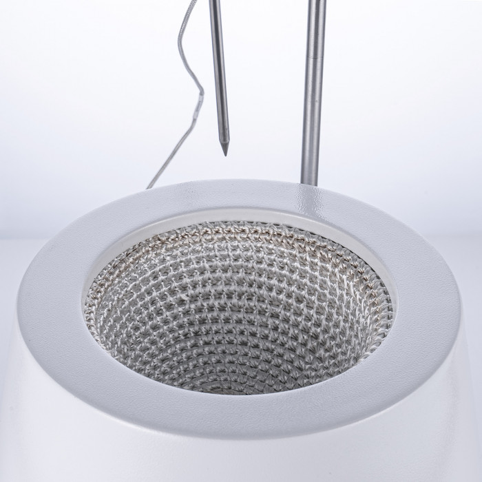 Колбонагреватель с магнитной мешалкой 1000 мл, цифровое управление, датчик температуры, нагрев до 300°C, Лаборио HMSC-1000