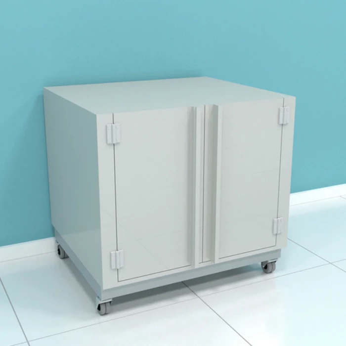 Тумба подкатная с распашными дверцами (под вытяжной шкаф ПП.ШВХ.164) ПП.ТПД.164