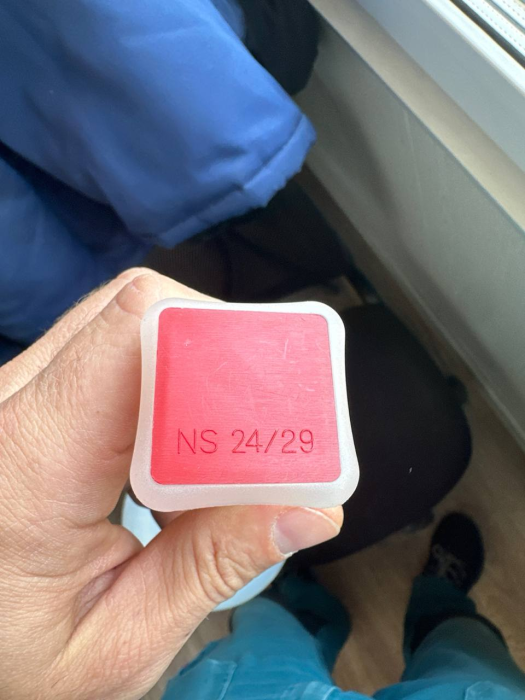 Колба мерная 500 мл, с пробкой, п/п, конус 24/29