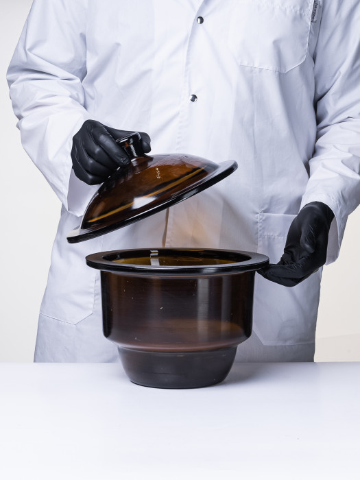 Эксикатор без крана 2-210 мм, темное стекло