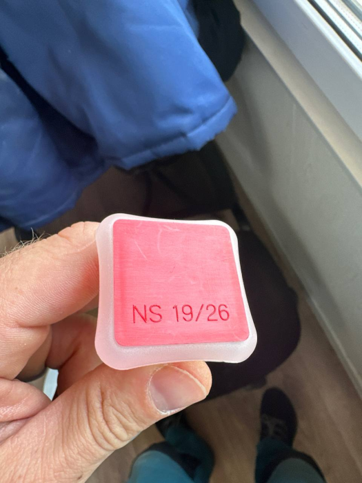 Колба мерная 250 мл, с пробкой, п/п, конус 19/26