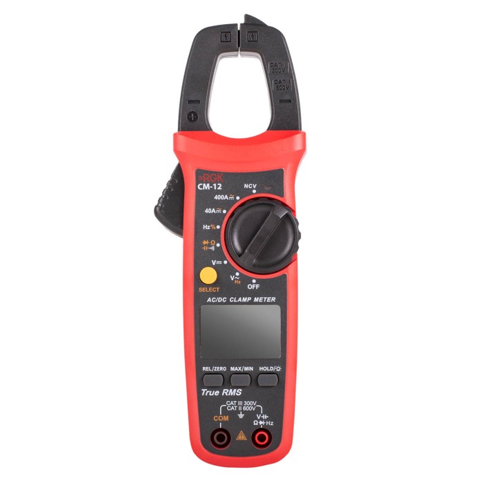 Токовые клещи RGK CM-12