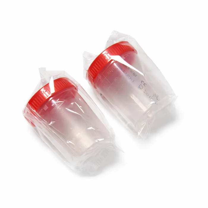 Контейнер 200 мл для отбора, транспортировки и хранения биологических материалов, с крышкой и делениями, не стерильная, уп./150шт, Aptaca