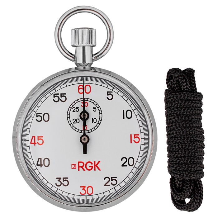 Секундомер механический RGK SWM-2A6 с поверкой