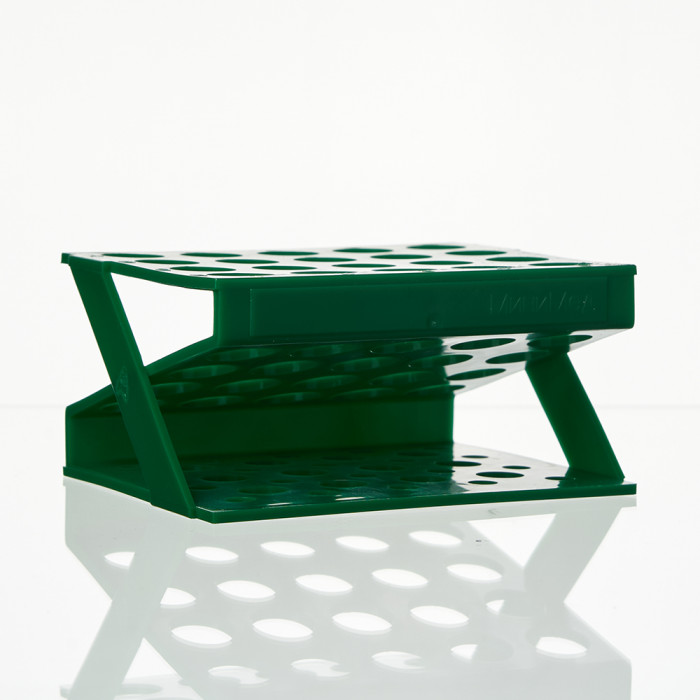 Штатив для пробирок диаметром до 17 мм, 20 гнезд, Z-образный, п/с, ШП-20, M. Med