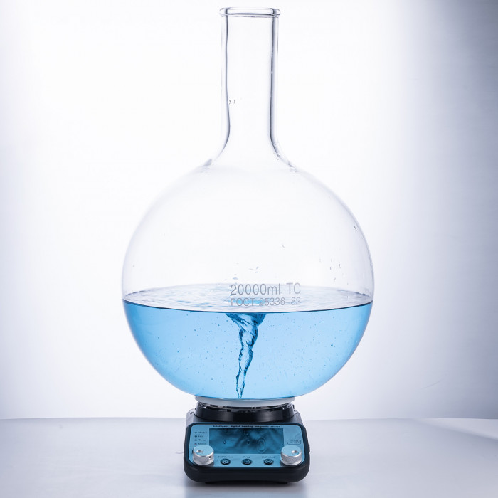 Магнитная мешалка с подогревом 20 л, умная, Лаборио TP-350+ с термодатчиком TP-350RP