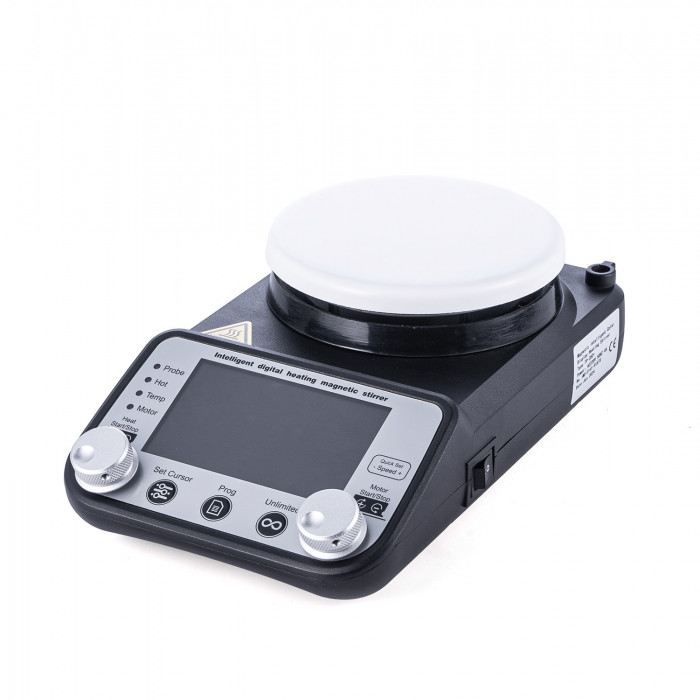 Магнитная мешалка с подогревом 20 л, умная, Лаборио TP-350+ с термодатчиком TP-350RP