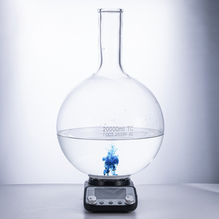 Магнитная мешалка с подогревом 20 л, умная, Лаборио TP-350+ с термодатчиком TP-350RP