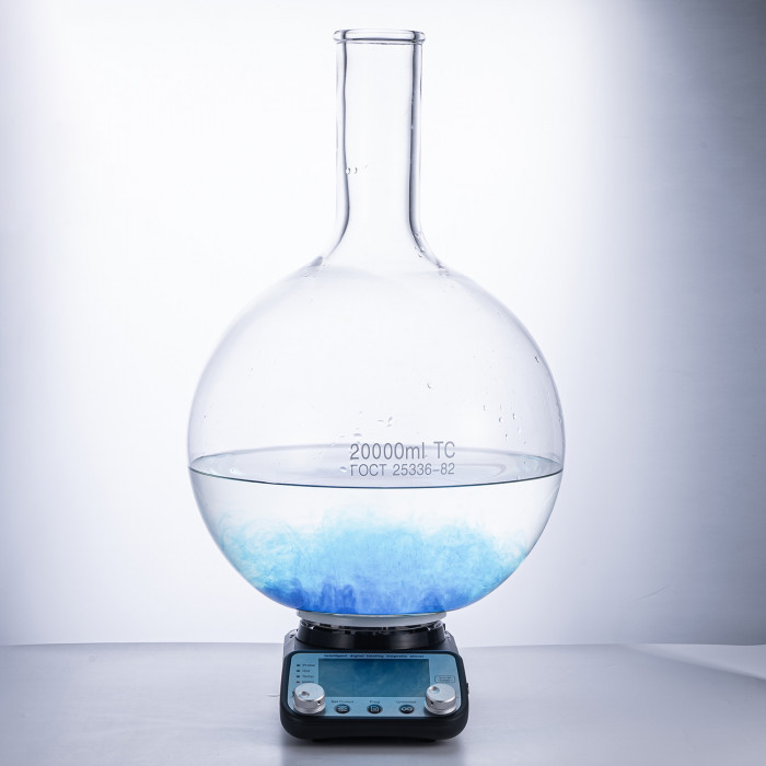 Магнитная мешалка с подогревом 20 л, умная, Лаборио TP-350+ с термодатчиком TP-350RP