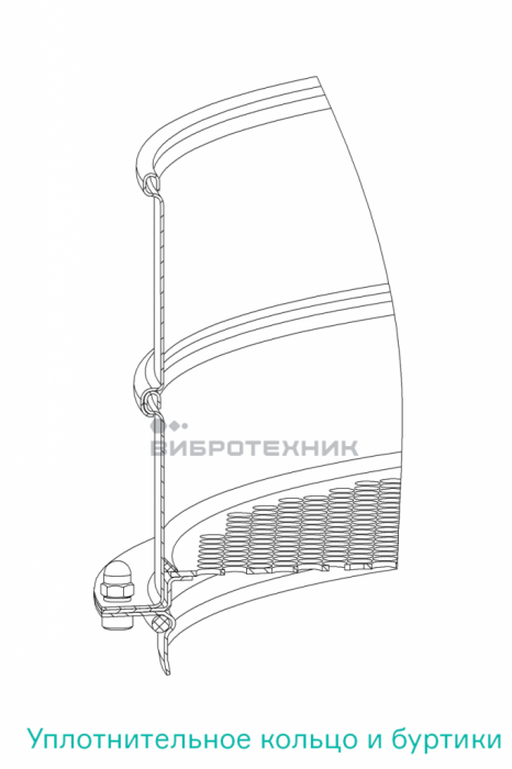 Сито С 40/140 диаметром 400 мм, высотой 140 мм