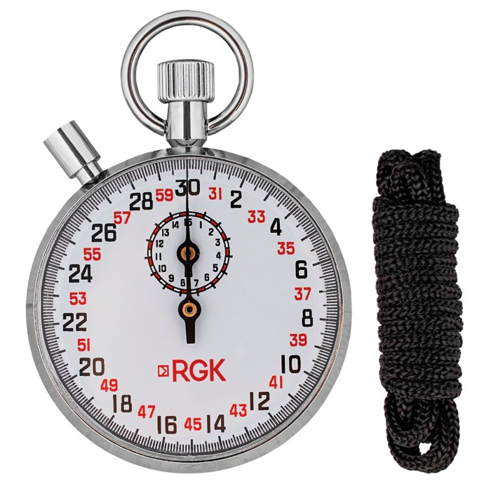 Секундомер механический RGK SWM-1B3 с поверкой