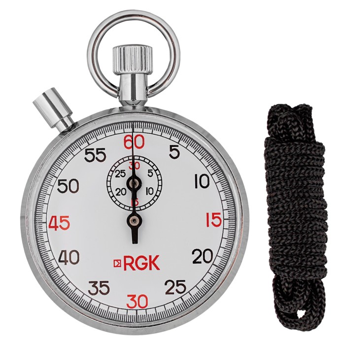 Секундомер механический RGK SWM-2B6 с поверкой