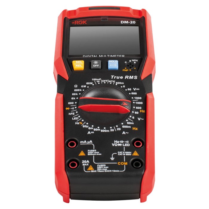 Мультиметр RGK DM-20 с поверкой