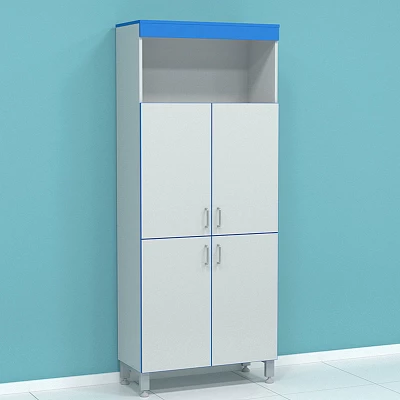 Шкаф для приборов с четырьмя дверцами СТ.ШП2.80.60.197.Л16