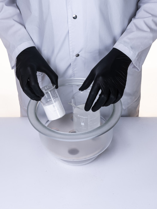 Эксикатор вакуумный с краном 1-210 мм, светлое стекло