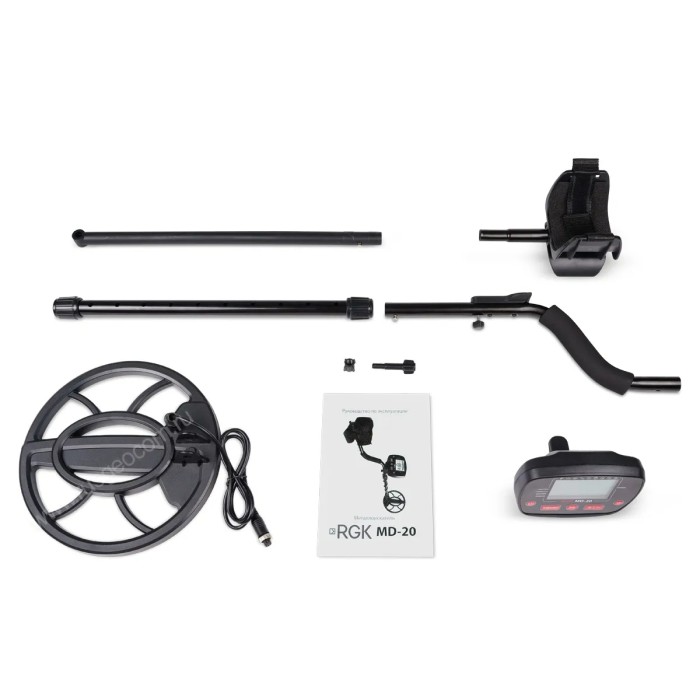 Комплект: Металлоискатель RGK MD-20 + пинпоинтер RGK MD-5