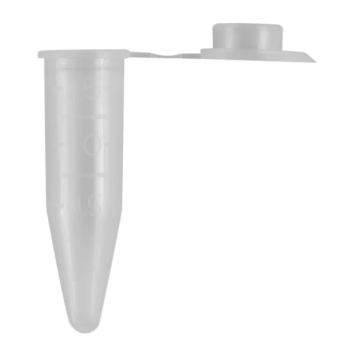 Микропробирка для ПЦР 1,5 мл с плоской крышкой, уп. 500 шт.