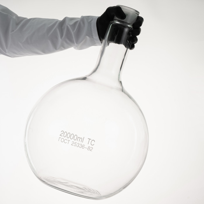Колба плоскодонная 20000 мл, П-1-20000-45/40 ТС