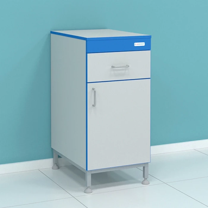 Тумба приставная с дверцей и ящиком СТ.ТК.42.60.90 HPL16