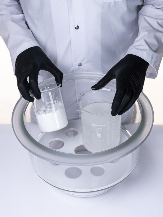 Эксикатор вакуумный с краном 1-300 мм, светлое стекло