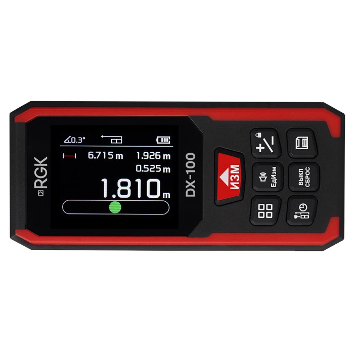 Лазерный дальномер RGK DX-100