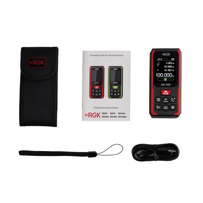 Лазерный дальномер RGK DX-100