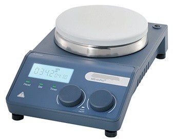 Мешалка магнитная с подогревом MS-H-Pro T 20л, 340 °C, с термодатчиком PT-1000-В