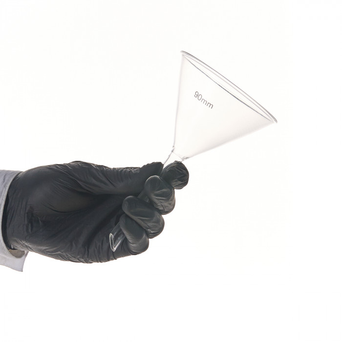 Воронка лабораторная В-90 мм, диаметр 90 мм ТС, стекло